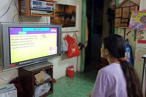 Giáo viên phải chú ý hình ảnh minh họa trong các bài giảng trực tuyến