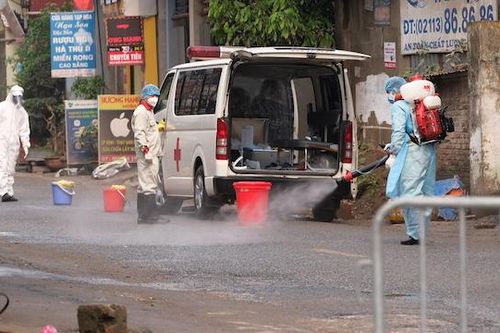 Hà Nội: Phong tỏa, khử khuẩn nơi phát hiện ca mắc Covid-19 tại huyện Mê Linh