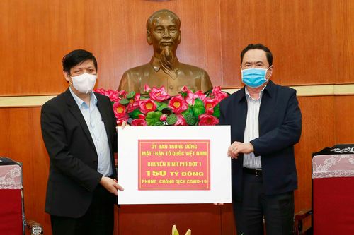 Phân bổ 150 tỷ đồng ủng hộ chống Covid-19 cho Bộ Y tế