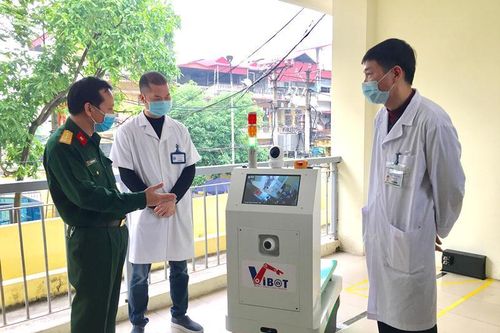 Sẽ sử dụng robot vận chuyển trong khu vực cách ly y tế