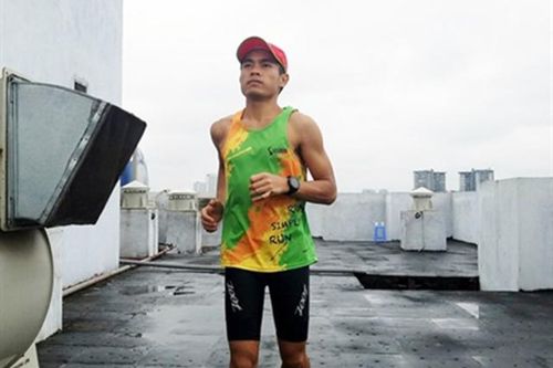 Giải chạy marathon tại nhà độc đáo và ý nghĩa