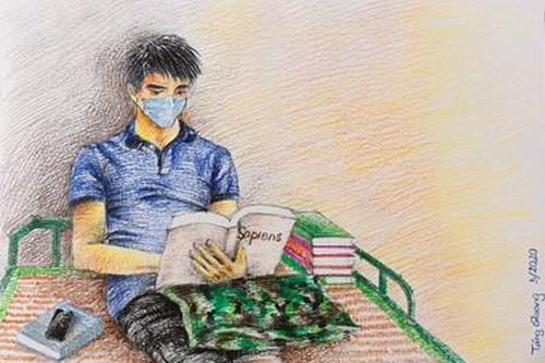 Những bức ký họa thay lời cảm ơn