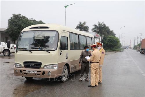 Tăng cường kiểm soát, phòng chống dịch COVID-19 trên các tuyến giao thông