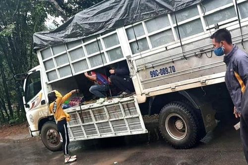 Sắp vượt chốt kiểm dịch COVID-19, xe tải chở 15 người bị chặn kịp thời