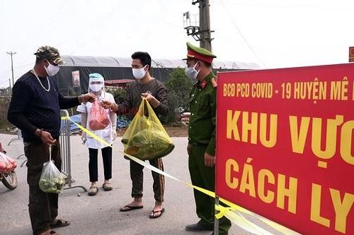 Chính thức phong tỏa thôn Hạ Lôi (Mê Linh) trong 28 ngày để phòng Covid-19
