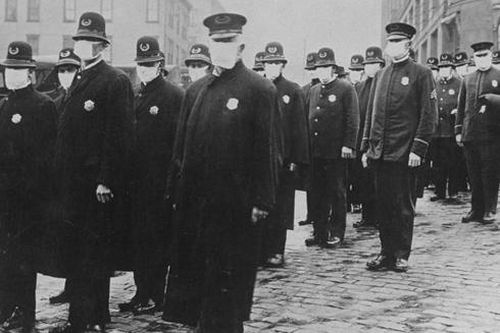Quy định về bắt buộc đeo khẩu trang đã có từ đại dịch cúm năm 1918