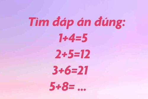 Câu đố tìm đáp án đúng đánh lừa dân mạng
