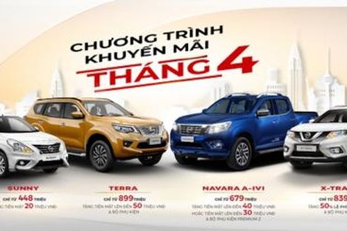 Tháng 4 xe tiếp tục giữ đà giảm giá
