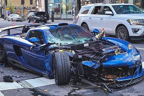 Siêu xe cực hiếm Gemballa Mirage GT 'nát đầu' sau tai nạn liên hoàn