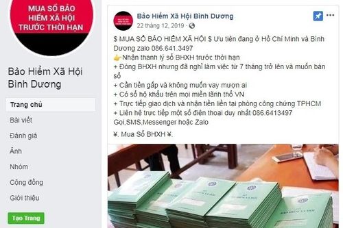 Mạo danh cơ quan BHXH Bình Dương thu gom sổ bảo hiểm của công nhân để trục lợi