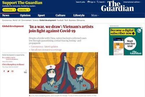 Trong cuộc chiến, nhiệm vụ của họa sĩ là vẽ