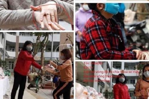 Bất bình hình ảnh 'đội lốt người nghèo' nhận thực phẩm miễn phí ở Hà Nội