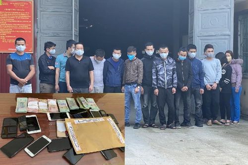 Hàng chục người đi trên 20 ô tô vây 'sới bạc' hòng giải vây cho đồng bọn
