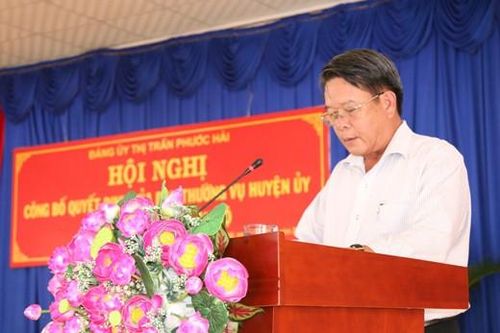Chủ tịch huyện ở Bà Rịa - Vũng Tàu bị kỷ luật vì giao đất sai đối tượng
