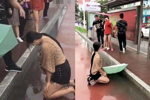 Bất chấp người yêu quỳ gối dưới mưa xin lỗi nhưng anh chàng mặt vẫn 'lạnh tanh', sự thật phía sau mới bất ngờ