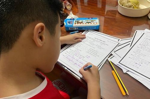 Lớp 1 học trực tuyến mùa dịch, phụ huynh than trời vì không hiệu quả