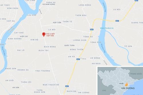 Tài xế ôtô giật máy đo thân nhiệt tại chốt kiểm dịch