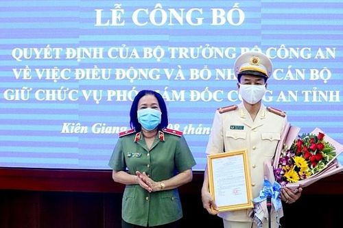 Bộ trưởng Công an điều động, bổ nhiệm lãnh đạo Công an 4 địa phương
