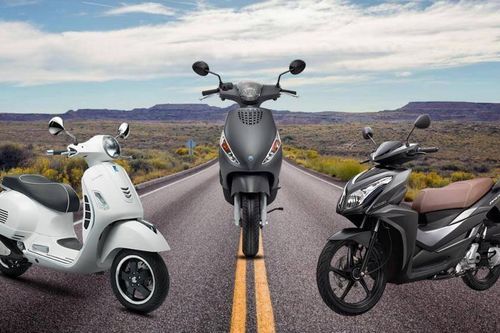 Bảng xếp hạng 10 mẫu xe máy tay ga ngốn nhiên liệu nhất
