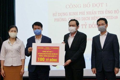 Sử dụng 100 tỷ đồng từ nguồn nhắn tin ủng hộ phòng, chống dịch Covid-19 để mua trang thiết bị y tế
