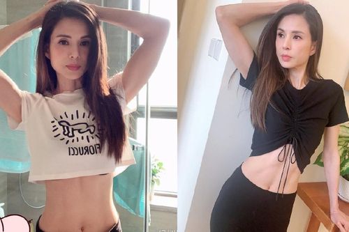 Lý Nhược Đồng khoe cơ bụng số 11 săn chắc ở tuổi 47