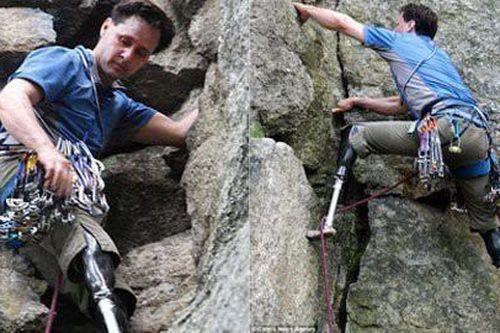 Không chân vẫn leo núi, Hugh Herr chứng minh không có gì là không thể