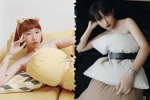 Trend gối làm váy: Châu Bùi sang chảnh, Trang Hý gây cười
