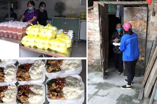 Đi chợ giúp dân, cơm trưa miễn phí tận nhà chống dịch