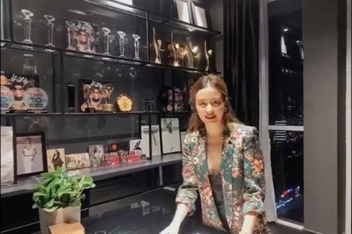 Hoàng Thùy Linh vô tình lộ căn nhà sang trọng