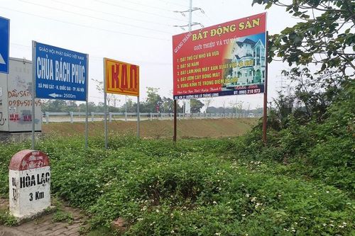 Huyện Thạch Thất: Nghiêm cấm tụ tập mua bán đất tại xã Đồng Trúc