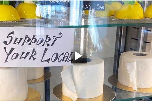 Bánh 'giấy vệ sinh'- cứu tinh của doanh nghiệp nhỏ thời Covid-19