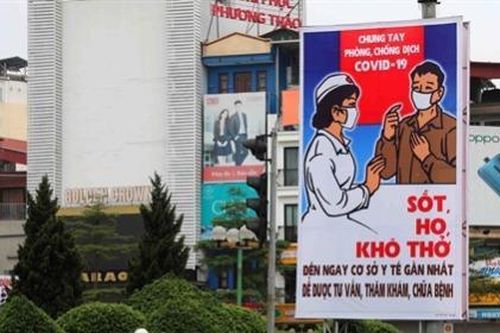 Tranh cổ động lan tỏa thông điệp chung tay chống dịch