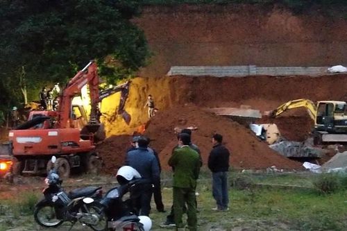 Lạng Sơn: Lở kè xây tường, một thợ xây bị đất vùi, tử vong