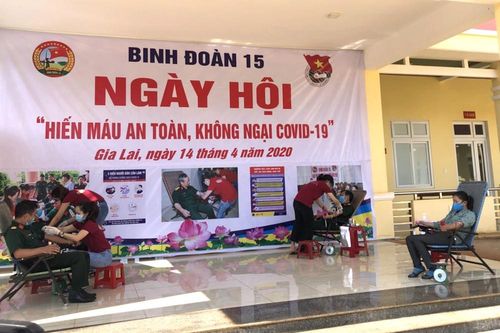 Binh đoàn 15 hiến 500 đơn vị máu trong đại dịch COVID-19