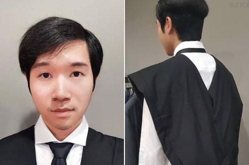 Anh chàng chụp ảnh thẻ vô cùng điển trai nhưng nhìn hậu trường ai cũng 'ngất trên cành quất'