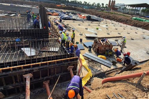 Cho phép công trình xây dựng thi công nhưng phải bảo đảm an toàn phòng dịch