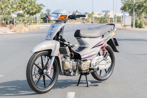 Honda Wave nâng cấp thành xe côn tay và động cơ 190 cc tại Vĩnh Long