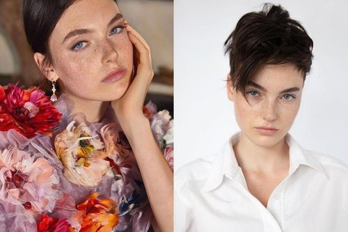 Nàng mẫu Đức nổi tiếng với vẻ đẹp khó xác định giới tính
