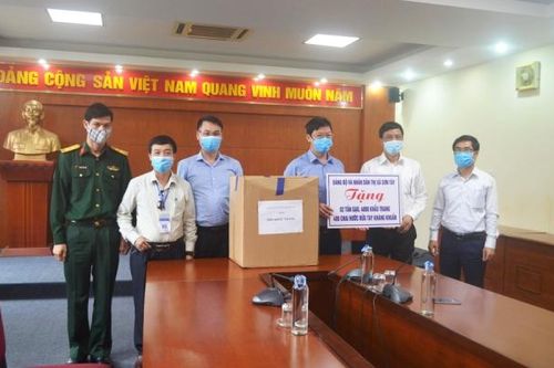 Huyện Mê Linh đã tiếp nhận gần 900 triệu đồng hỗ trợ phòng chống dịch Covid-19