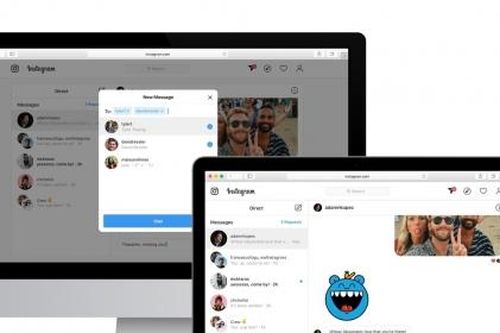 Người dùng Instagram có thể nhắn tin Direct (DM) ngay trên trình duyệt web