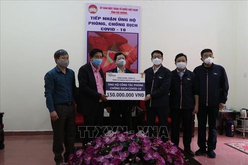 Doanh nghiệp FDI chung tay ủng hộ phòng, chống dịch COVID-19