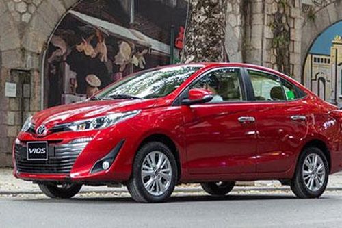 Toyota Vios bỏ xa Hyundai Accent, Kia Soluto giá rẻ vượt Honda City ở phân khúc hạng B