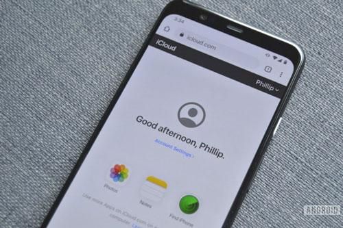Cách sử dụng Apple iCloud trên Android