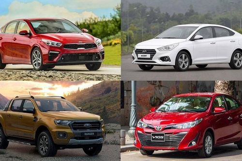 10 mẫu xe bán chạy nhất quý I/2020