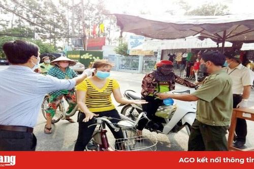 An Giang thực hiện tốt các biện pháp phòng, chống dịch bệnh Covid-19