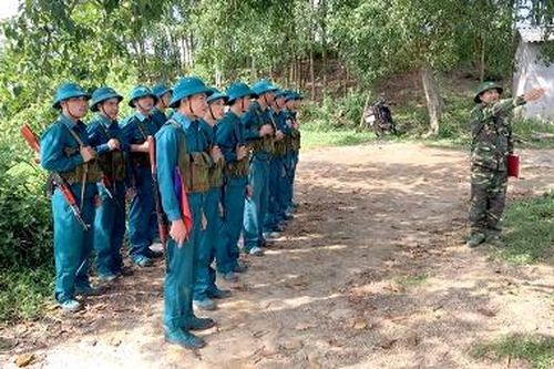 Thực hiện hiệu quả công tác quân sự, quốc phòng