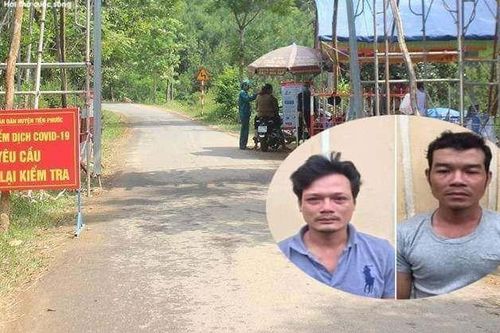 Khởi tố 2 kẻ hành hung cán bộ tại chốt kiểm soát dịch Quảng Nam