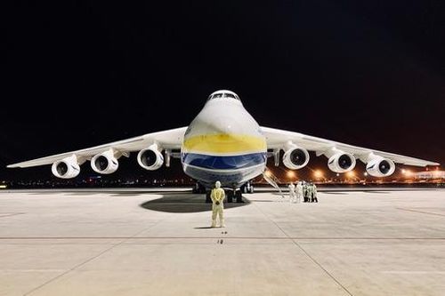 Vận tải cơ khổng lồ An-225 bất ngờ xuất hiện tại Trung Quốc sau khi tái hoạt động