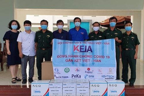VKEIA thăm hỏi, hỗ trợ Bộ đội Biên phòng và Công an tỉnh Tây Ninh