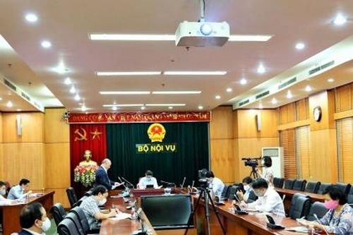 Bộ Nội vụ họp trực tuyến Ban Chỉ đạo đánh giá công tác phòng, chống dịch COVID-19
